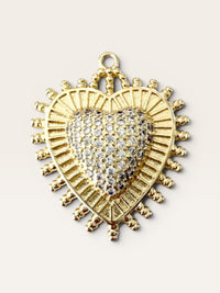 18K Gold Plated Scarf Charm Pendants | Build Your Necklace