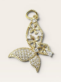 18K Gold Plated Scarf Charm Pendants | Build Your Necklace