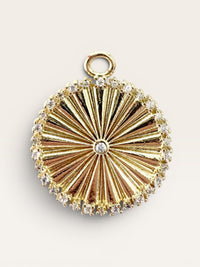 18K Gold Plated Scarf Charm Pendants | Build Your Necklace