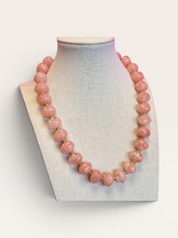 Bauble Bead With Gold Bead Necklace
