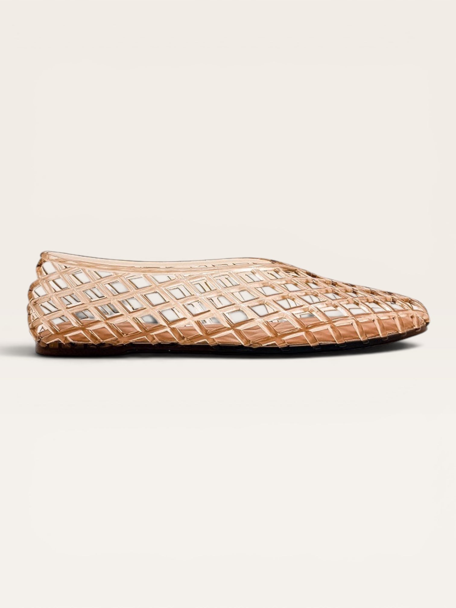 Alana Nude Jelly Flat