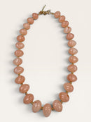 Bauble Bead With Gold Bead Necklace