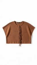 Bonfire Sachi sweater vest back view