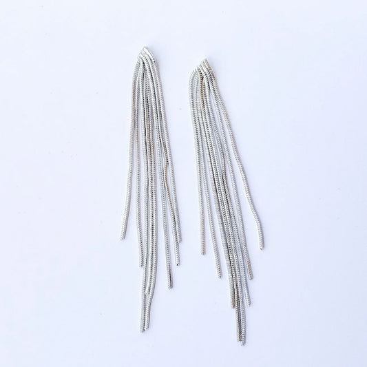 Metal Fringe Earring