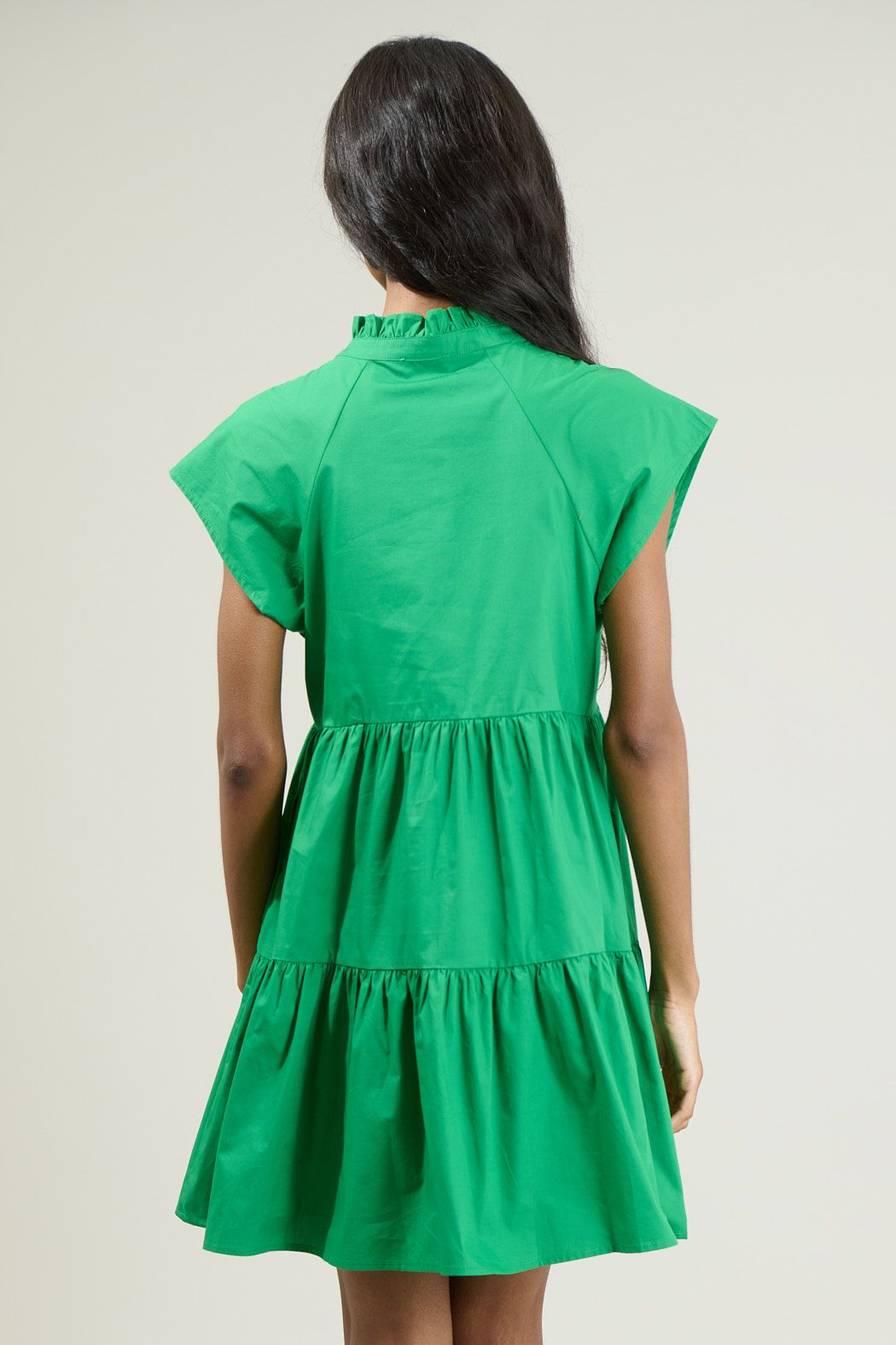 Kelly Green Poplin Mini