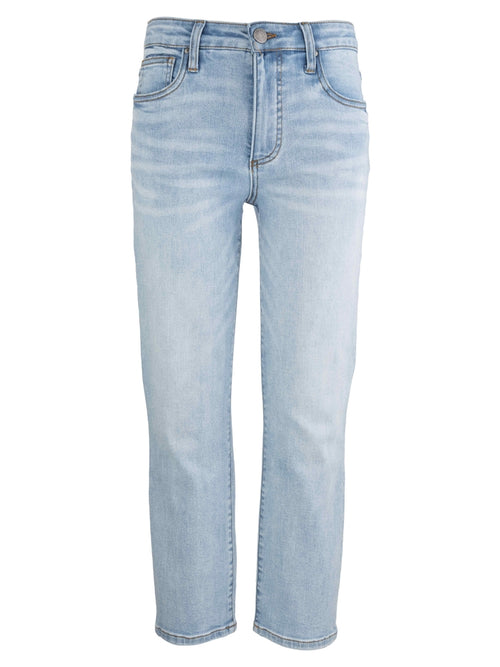 Rachel High Rise Fab AB Mom Jean in Light Wash