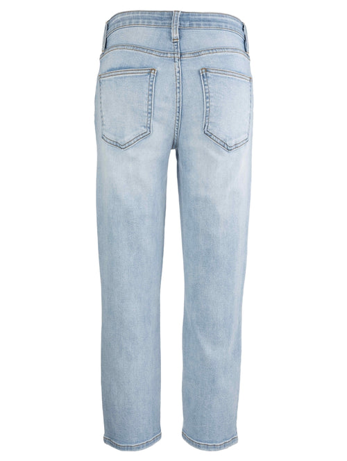 Rachel High Rise Fab AB Mom Jean in Light Wash