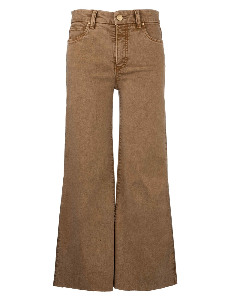 Meg HR Fab AB Wide Leg Long- Chestnut
