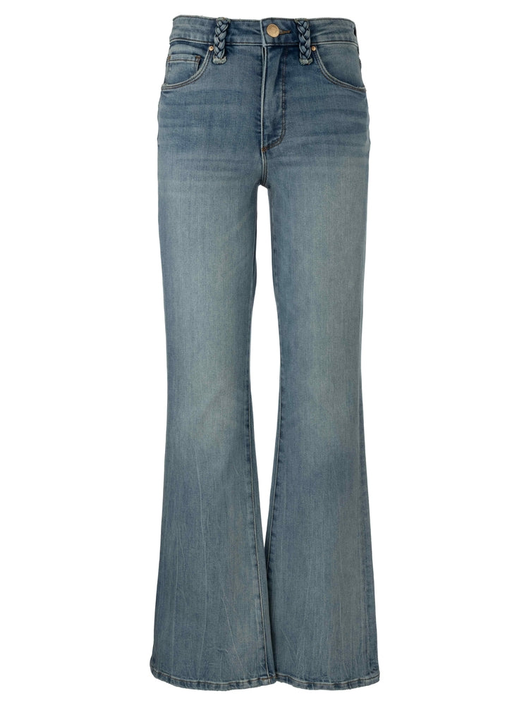 Ana HR Fab AB Flare leg Braid Belt Loop
