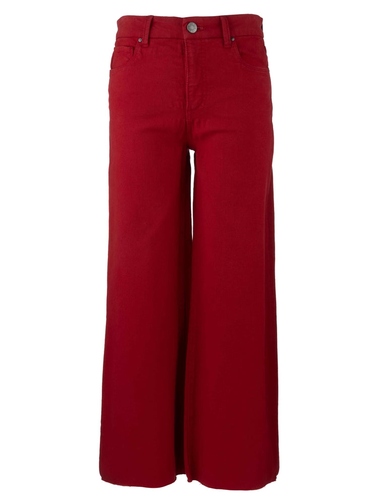 Meg HR Fab AB Wide Leg - Ruby Red