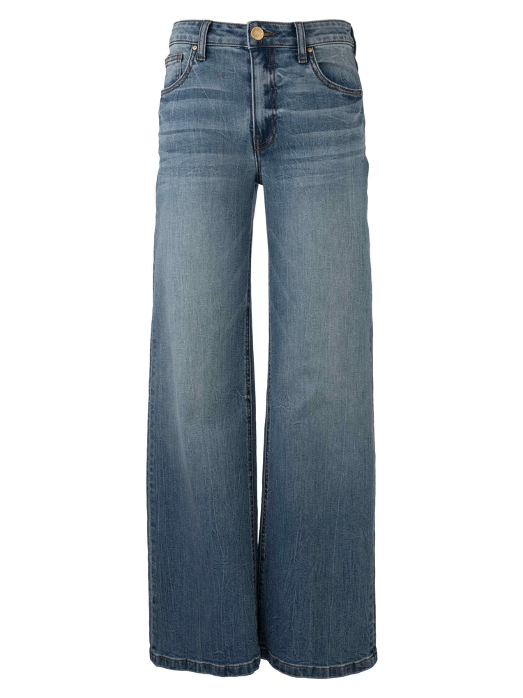 Jean HR Wide Leg Clean Hem - Ablaze