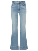 Stella High Rise Flare Jeans with Wide Hem | Medium Wash