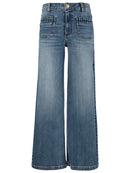 Maya HR Wide Leg Patch Pocket