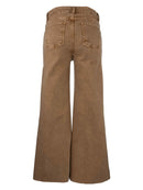 Meg HR Fab AB Wide Leg Long- Chestnut