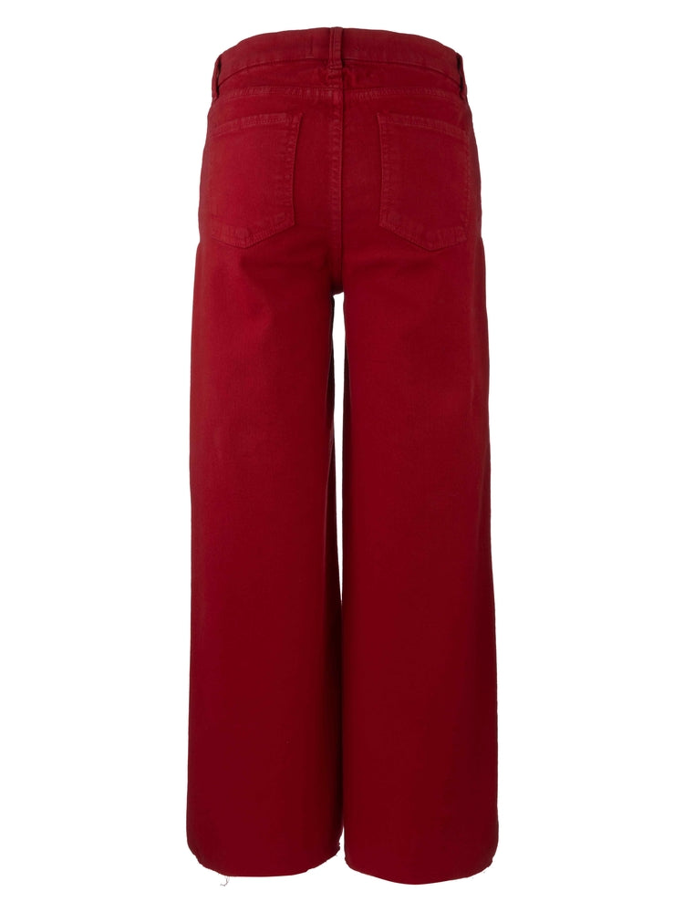 Meg HR Fab AB Wide Leg - Ruby Red
