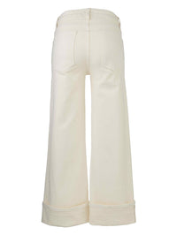 Meg HR Fab AB Wide Leg - Candle