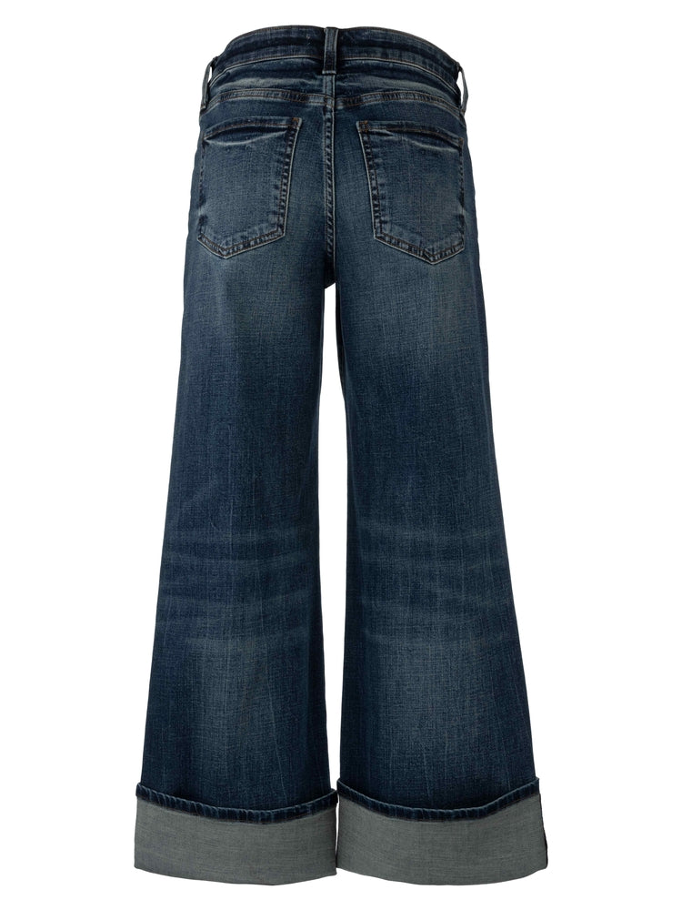 Meg HR Fab AB Wide Leg Roll Up- Interconnected
