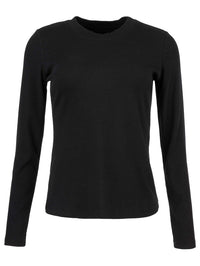 Noelie Scoop Neck Top- Black