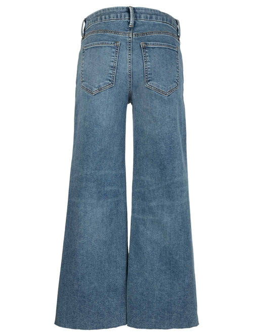 Meg High Rise Wide Leg Jeans in Regent Medium Wash