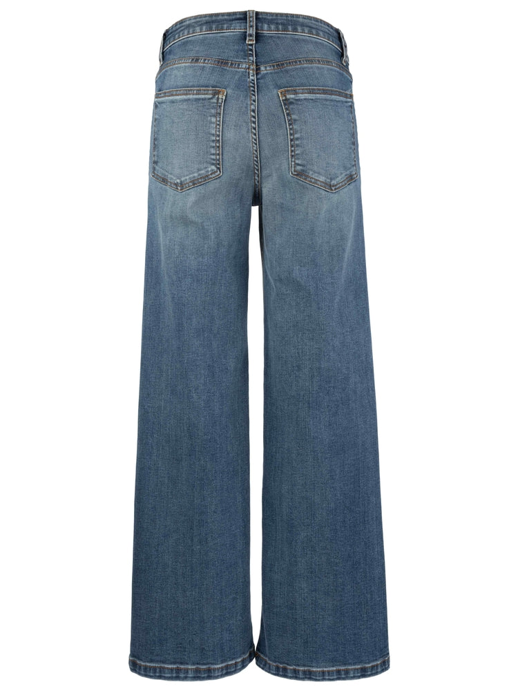 Maya HR Wide Leg Patch Pocket