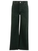 Meg HR Fab AB Wide Leg Corduroy- Evergreen