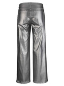 Charlotte HR Wide Leg - Matte Silver