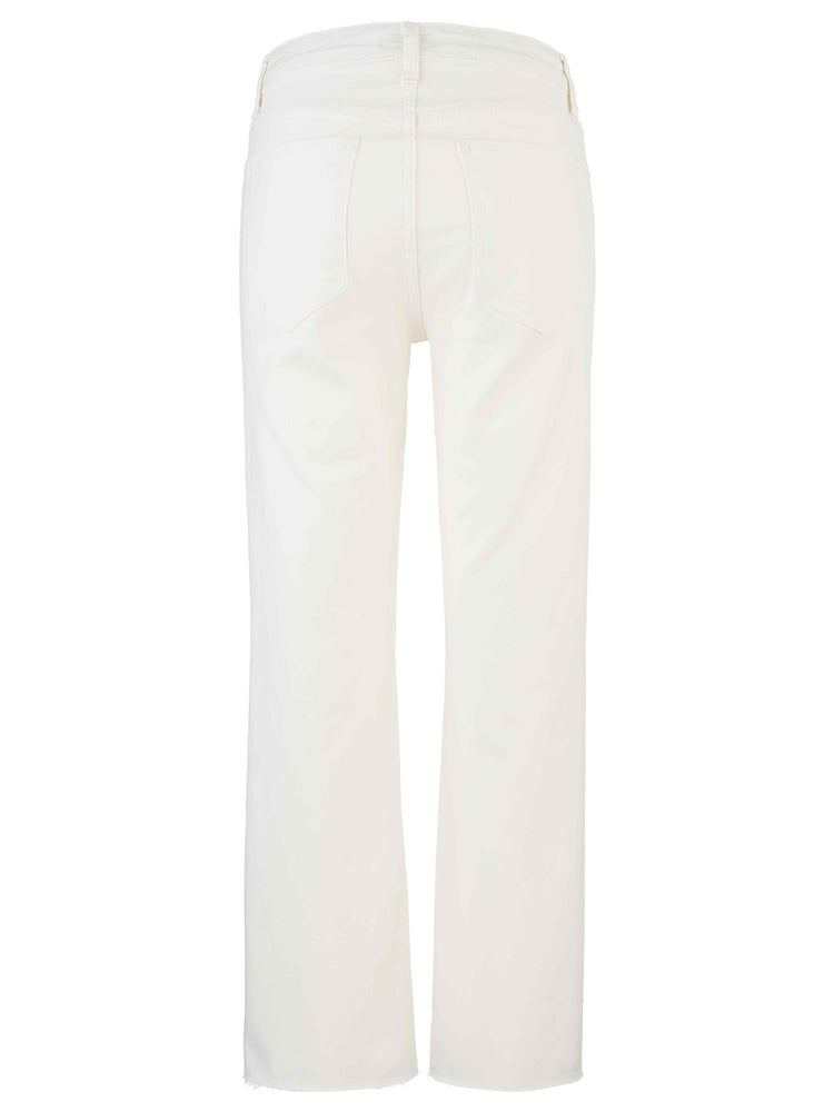 Kelsey High Rise Ankle Flare Jeans in Ecru | Kut From the Kloth