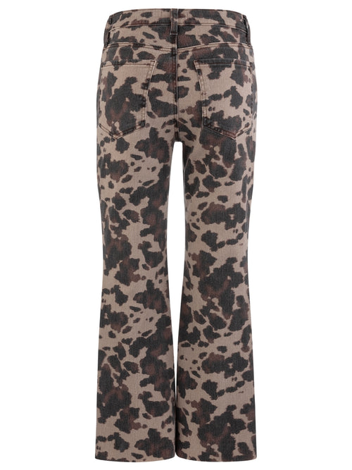 Kelsey HR Ankle Flare Animal Print