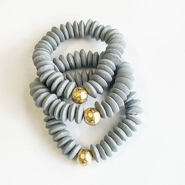 Heishi Clay Bracelet