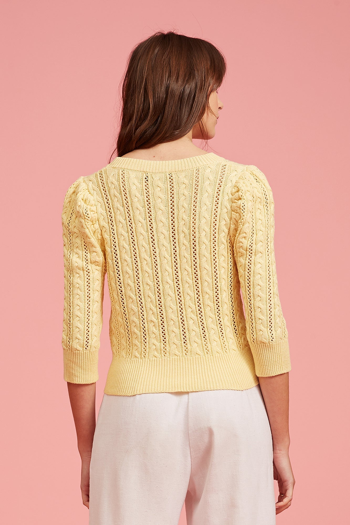 Madison Cable Knit Sweater