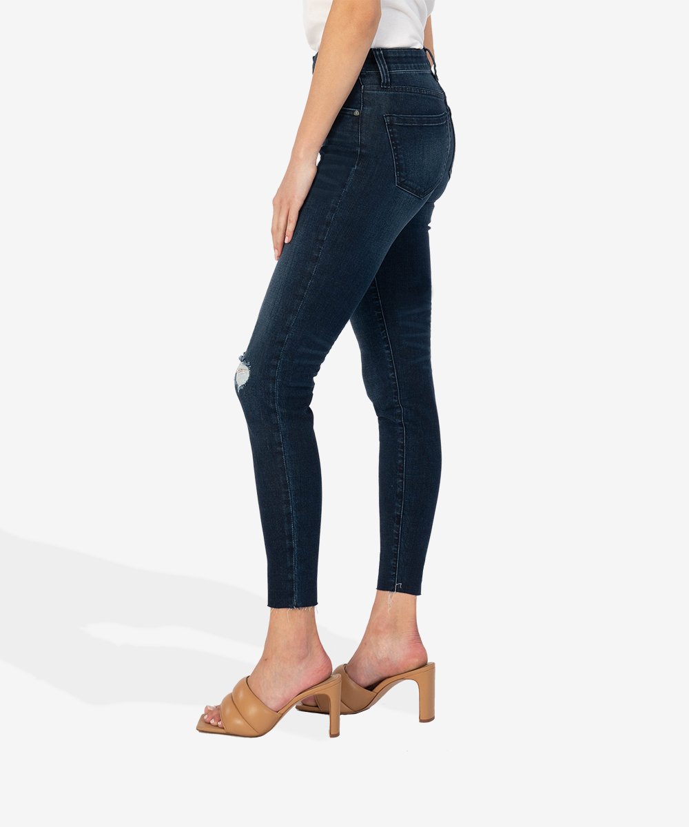 Connie High Rise Fab AB Ankle Skinny