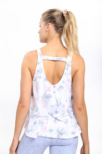 Watercolor Floral Flow Tank