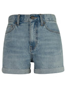Jane HR Short Uneven Roll Up Raw Hem