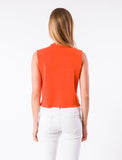 Coral Betty Top