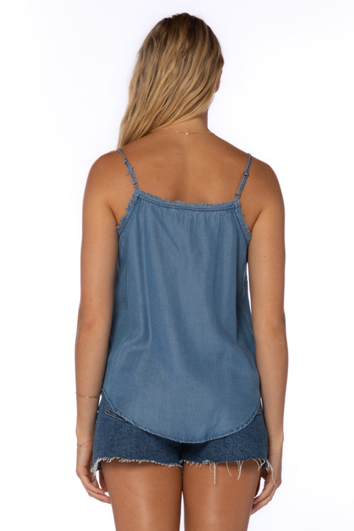 Julian Lightweight Tencel Spring Summer Cami Top