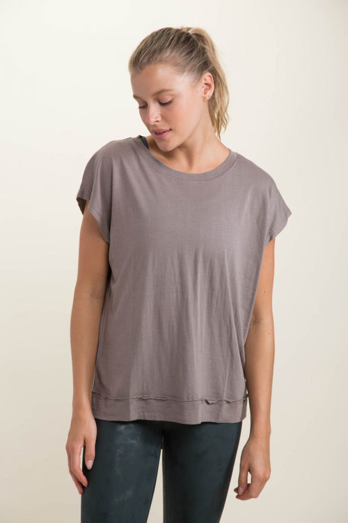 Shredded Back Tee | Adore Boutique women's clothing & accessories