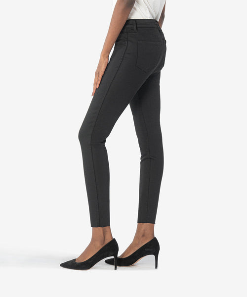Connie High Rise Fab AB Ankle Super Skinny Soft Cotton Denim Jean