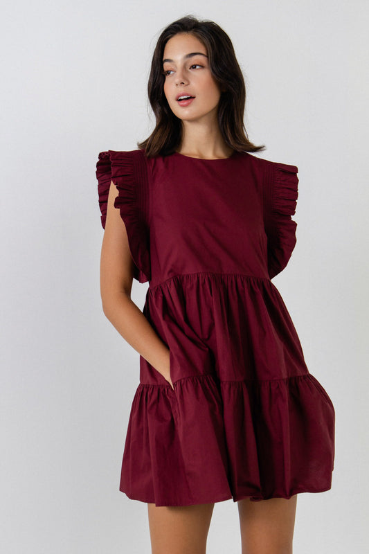 Ruffled Babydoll Mini