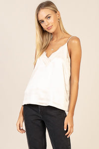 Cream Lace Cami