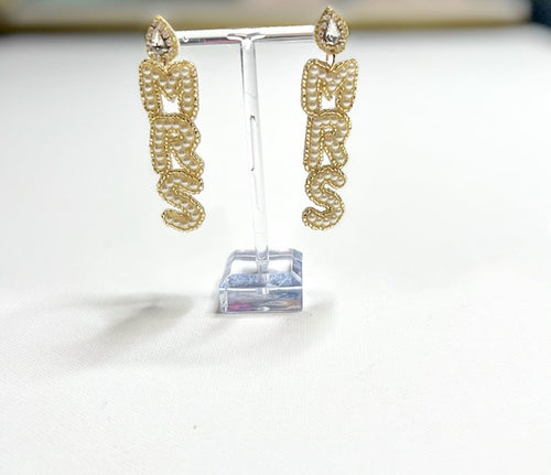 Beaded Bride Earrings | Adore Boutique women's clothing & accessories