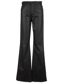Ana HR Fab AB Flare Black Coated Denim